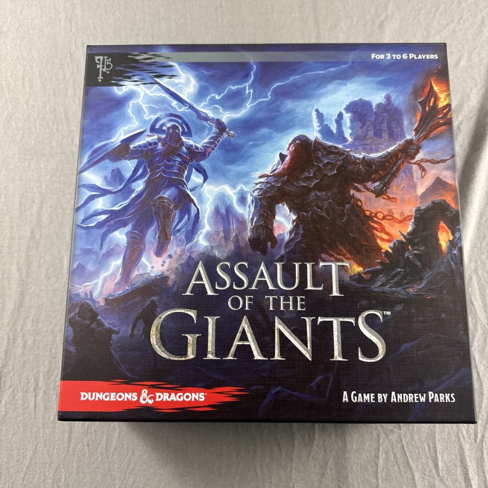 Dungeons & Dragons ASSAULT OF THE GIANTS Board Game WizKids 2017